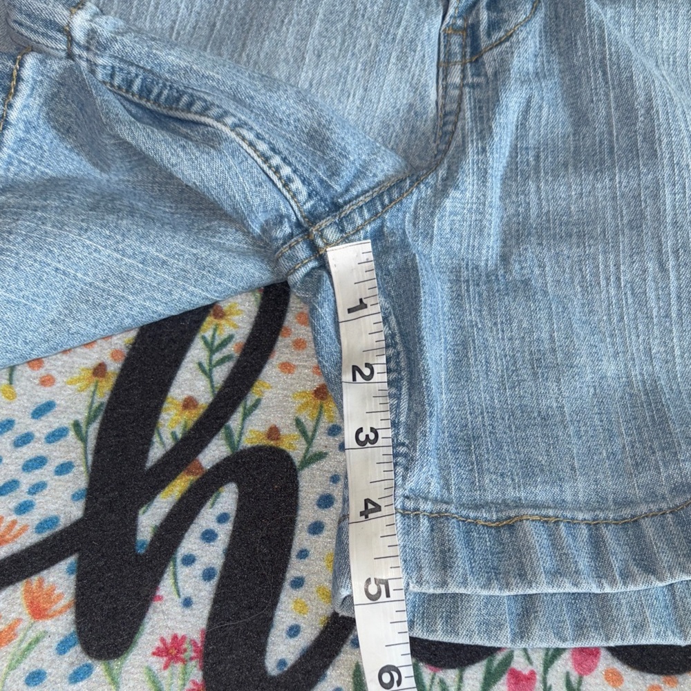 Levi Strauss signature Blue Jean Shorts Sz 14 - Picture 12 of 13